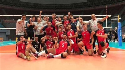 منتخب مصر يفوز على الأرجنتين في بطولة العالم لشباب الطائرة