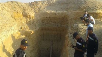 مصرع شاب أثناء التنقيب عن آثار بالمنطقة الجبلية بالعياط