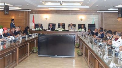محافظ الجيزة ينعي شهيد كمين الروضة بشمال سيناء