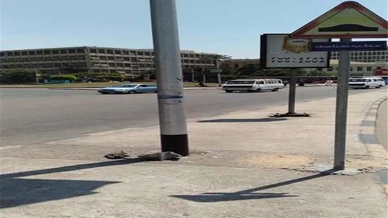 الجيزة توجه بصيانة أعمدة الإنارة بشارع الجامعة