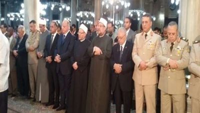 وزير الأوقاف ومحافظ القاهرة يحتفلان برأس السنة الهجرية في الحسين