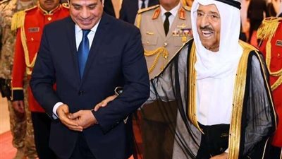 انطلاق القمة المصرية الكويتية بين السيسي وأمير الكويت