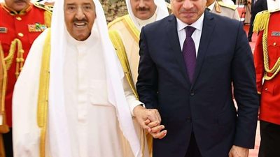 تفاصيل زيارة الرئيس السيسي للكويت (فيديو وصور)