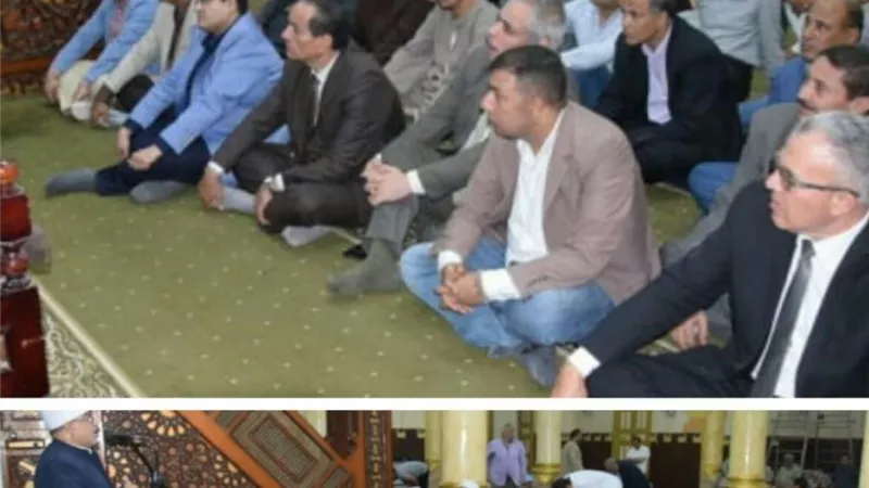 بني سويف تحتفل بالعام الهجري الجديد بمسجد السيدة حورية