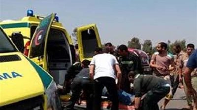 مستشفى السلام تستقبل 16 مصاب في حادث مروري بسوق العبور