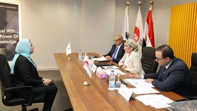 ياسمين فؤاد ترأس لجنة لتقييم المرشحين للانضمام للأكاديمية الوطنية للتدريب