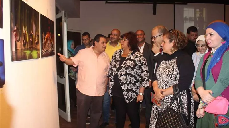وزيرة الثقافة تفتتح معرض 