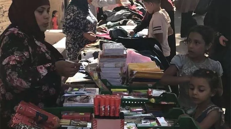 حزب الحرية ينظم معرضًا لمستلزمات المدارس بالإسكندرية