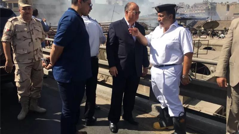 محافظ القاهرة يتفقد عدد من المحاور المرورية بأحياء النزهة ومصر الجديدة