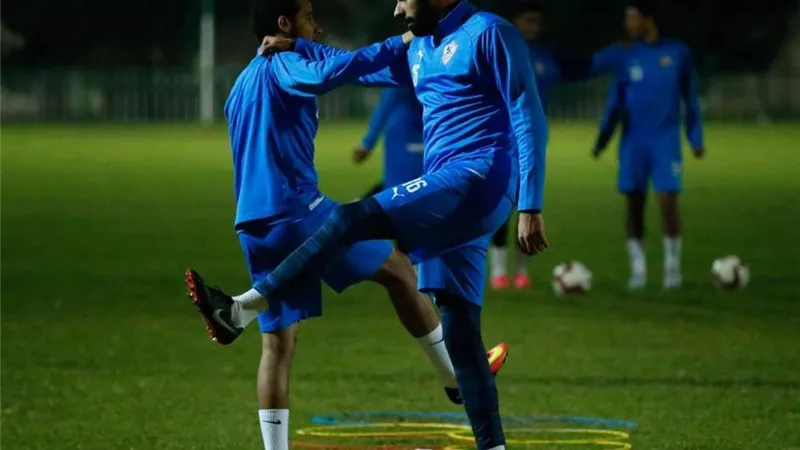 مران خاص لحراس مرمى الزمالك قبل الإحماء