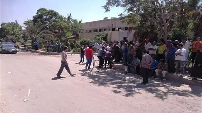 ضبط مصنع بلاستيك غير مرخص بمدينة القناطر الخيرية