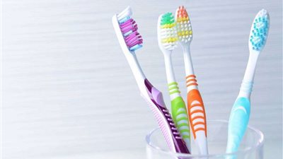 استخراج فرشاة أسنان من مريء مريضة بالمنوفية