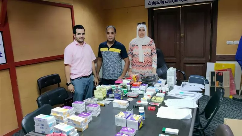 ضبط أدوية مهربة وغير مسجلة بوزارة الصحة خلال حملة بالبحيرة