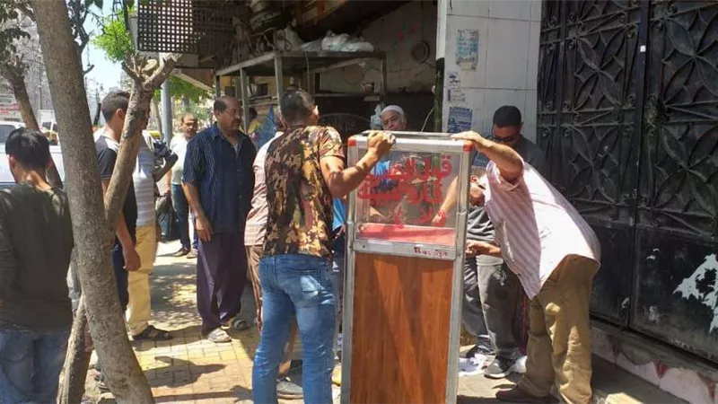 محافظة الجيزة:  رفع 7 ألف حالة إشغال بالأحياء والمراكز