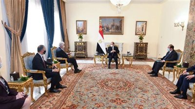 الرئيس السيسي يستقبل مدير وكالة الاستخبارات المركزية الأميركية