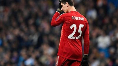 كورتوا يحتفل بإنجاز خاص مع ريال مدريد