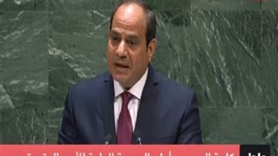 سياحة الوفد كلمة الرئيس السيسي بالأمم المتحدة كانت كاشفة للتحديات التي تواجه المنطقة والعالم أجمع