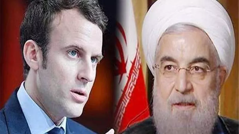 الرئيس الفرنسي يجري مباحثات مع نظيره الإيراني باجتماع الأمم المتحدة