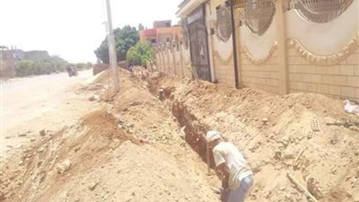 إحلال وتجديد شبكات مياه الشرب بمواسير آمنة بمدينة موط بالوادي الجديد