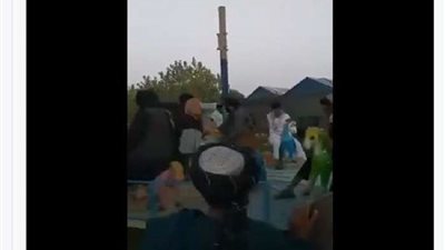 فيديو صادم..عناصر من «طالبان» داخل مدينة ملاهي