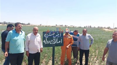استرداد قطعة أرض بمساحة 119 فدان و13 قيراطًا من غير الجادين بوادي النطرون