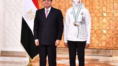 أول تعليق من  فريال أشرف بعد تكريم الرئيس السيسي
