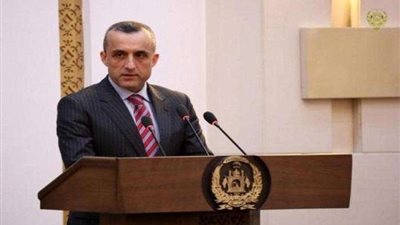 نائب الرئيس الأفغاني السابق يعلن نفسه رئيسا للبلاد