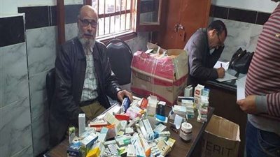 ضبط كمية هائلة من الأدوية الفاسدة بمخزن بدون ترخيص في الإسكندرية