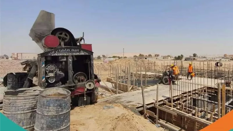مبادرة حياة كريمة.. استمرار أعمال الصرف الصحى بقري محافظة الأقصر