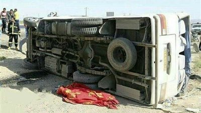 إصابة 33 شخصًا إثر انقلاب أتوبيس ركاب بطريق أبو سمبل