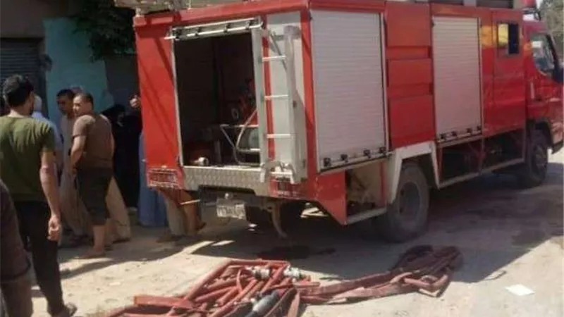 السيطرة على حريق مدرسة فنية بأسيوط قبل وقوع خسائر بشرية