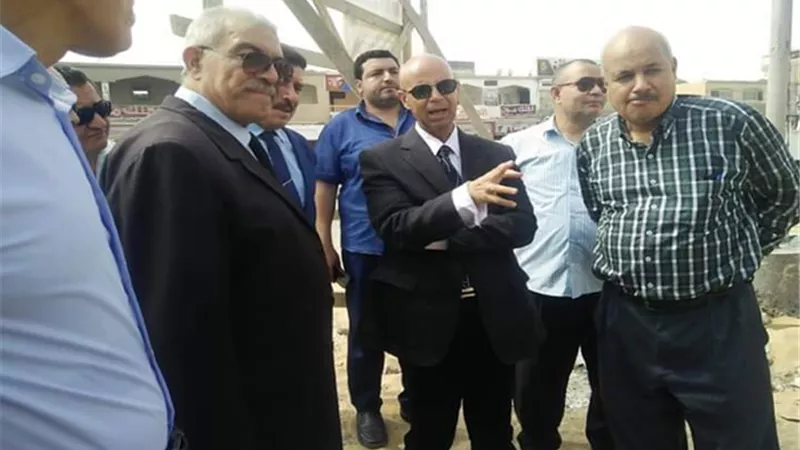 وكيل صحة الشرقية يتابع إنشاء المركز الطبي بالحسينية