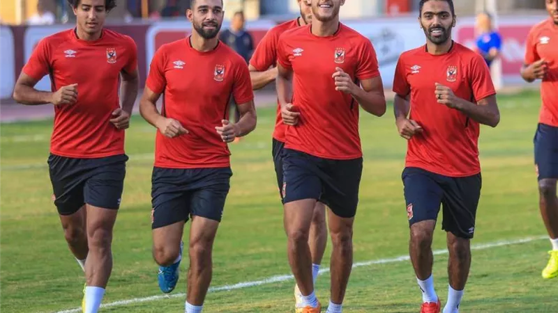 لاعبو الأهلي يخوضون مرانًا استشفائيًا استعدادًا لمواجهة الإنتاج الحربي