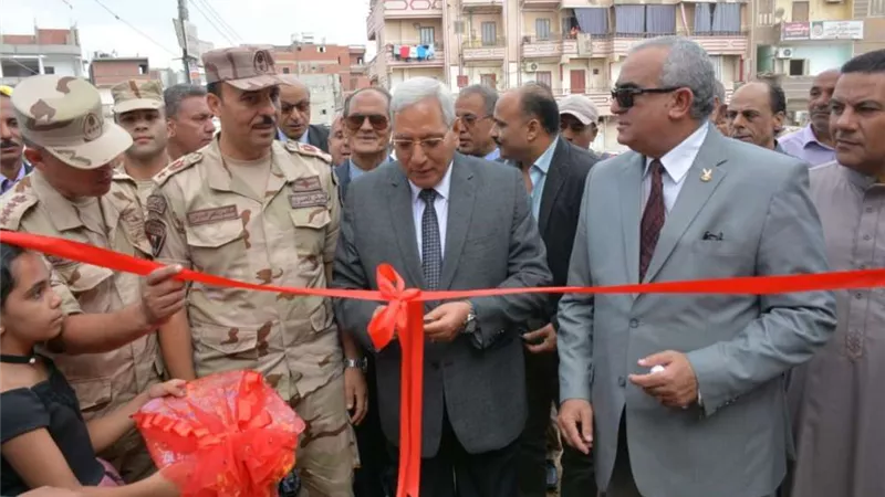 محافظ الدقهلية يفتتح مدرسة عرفة عبد المطلب الثانوية العسكرية بالمحمودية