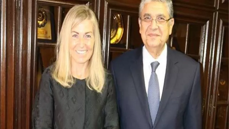 محمد شاكر يبحث مع سفيرة النرويج سبل دعم وتعزيز التعاون