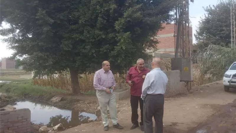 اقامة سور حديدي حفاظًا علي سلامة تلاميذ مدرسة عقل حسن بالقليوبية