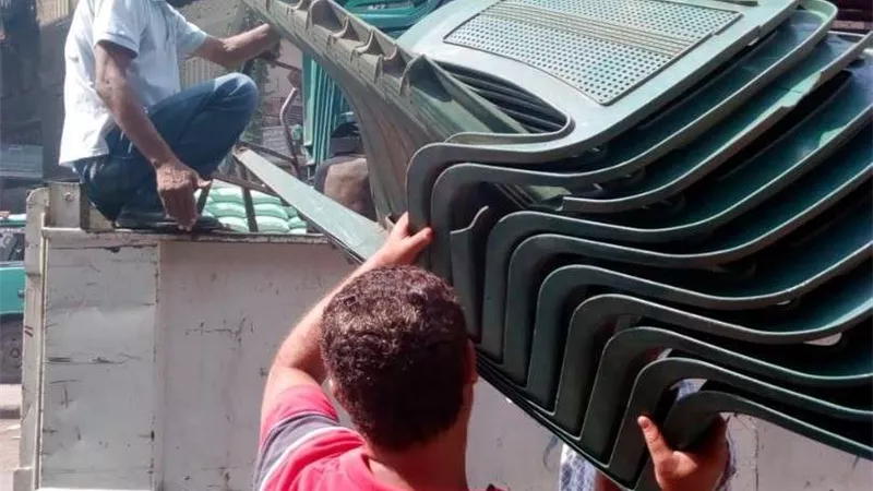 حملة إشغالات تجوب شوارع الطالبية لضبط المخالفات