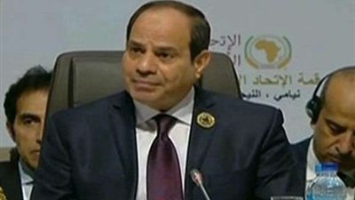 وصول الرئيس السيسي لـ 