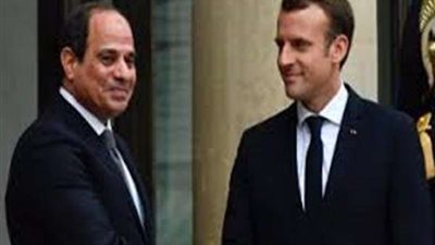 السيسي يلتقي ماكرون في العاصمة العراقية بغداد