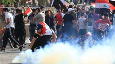 ارتفاع عدد قتلى التظاهرات في العراق إلى 44 ومئات المصابين