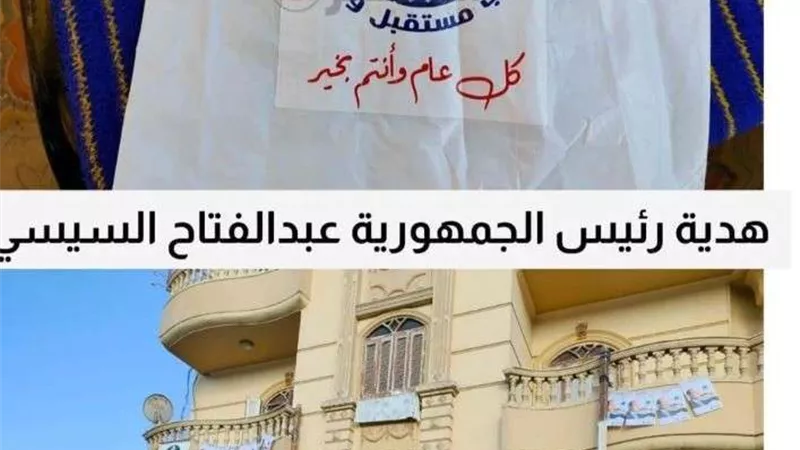 بالصور | مستقبل وطن: الرئيس السيسي أرسل هدية لطفل المحلة المختطف احتفالا بعودته