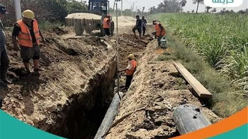 حياة كريمة.. متابعة الأعمال الميدانية للمبادرة الرئاسية فى الأقصر