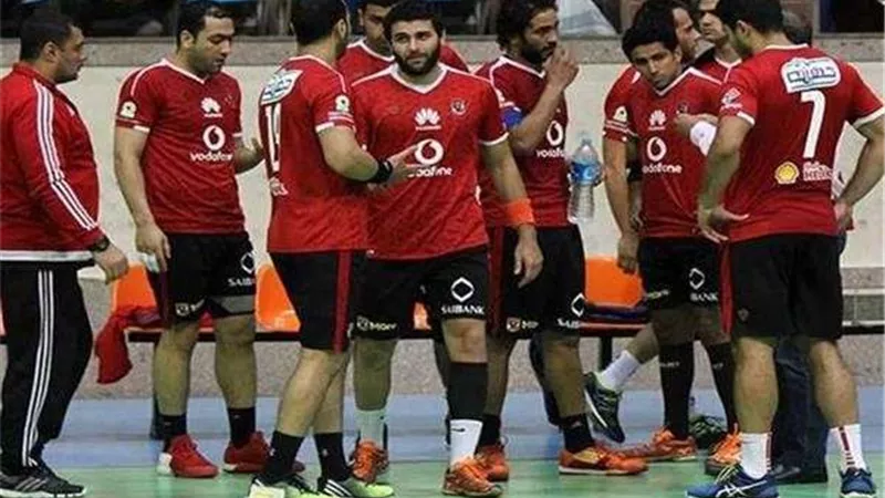 الأهلى أمام وداد سمارة المغربي في نهائي الكؤوس الأفريقية لليد