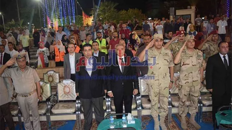 محافظ المنيا يشهد الاحتفال بالذكرى 46 لانتصارات أكتوبر المجيدة