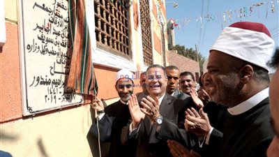 محافظ بني سويف يفتتح مسجد إبراهيم مندور بصفط الشرقية