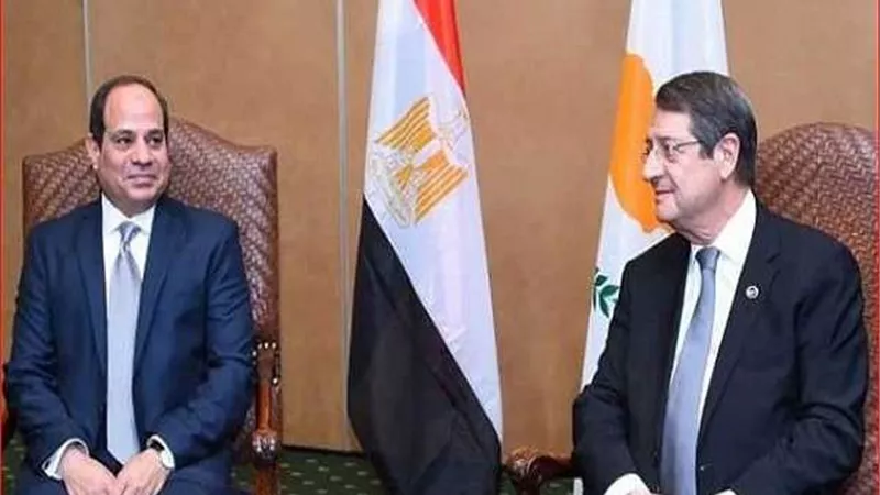 نص الإعلان المشترك الصادر عن القمة السابعة بين مصر وقبرص واليونان