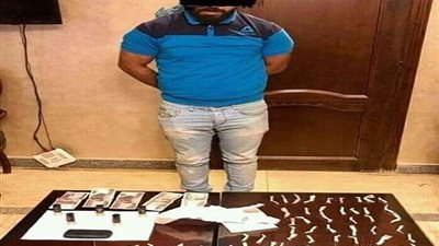 تفاصيل إلقاء قوات الأمن القبض على أخطر تاجر مخدرات في طنطا
