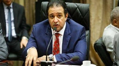 علاء عابد يلقي كلمة البرلمان العربي أمام اجتماعات برلمانيي المتوسط والأوروبس بفرنسا