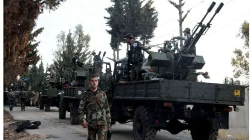 الجيش السورى يدخل درعا ويبدأ عمليات التمشيط