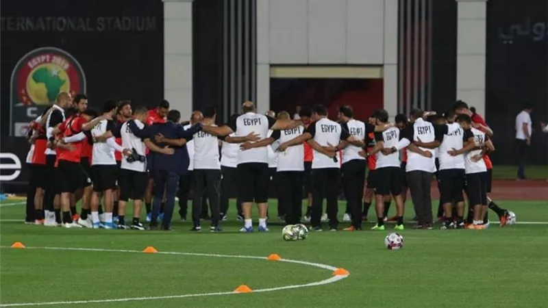 المنتخب الوطني يؤدي مرانه الثاني بستاد القاهرة